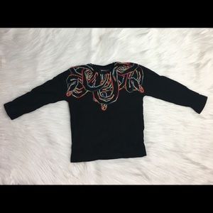 Marcelo Burlon Kids Graphic Longsleeve